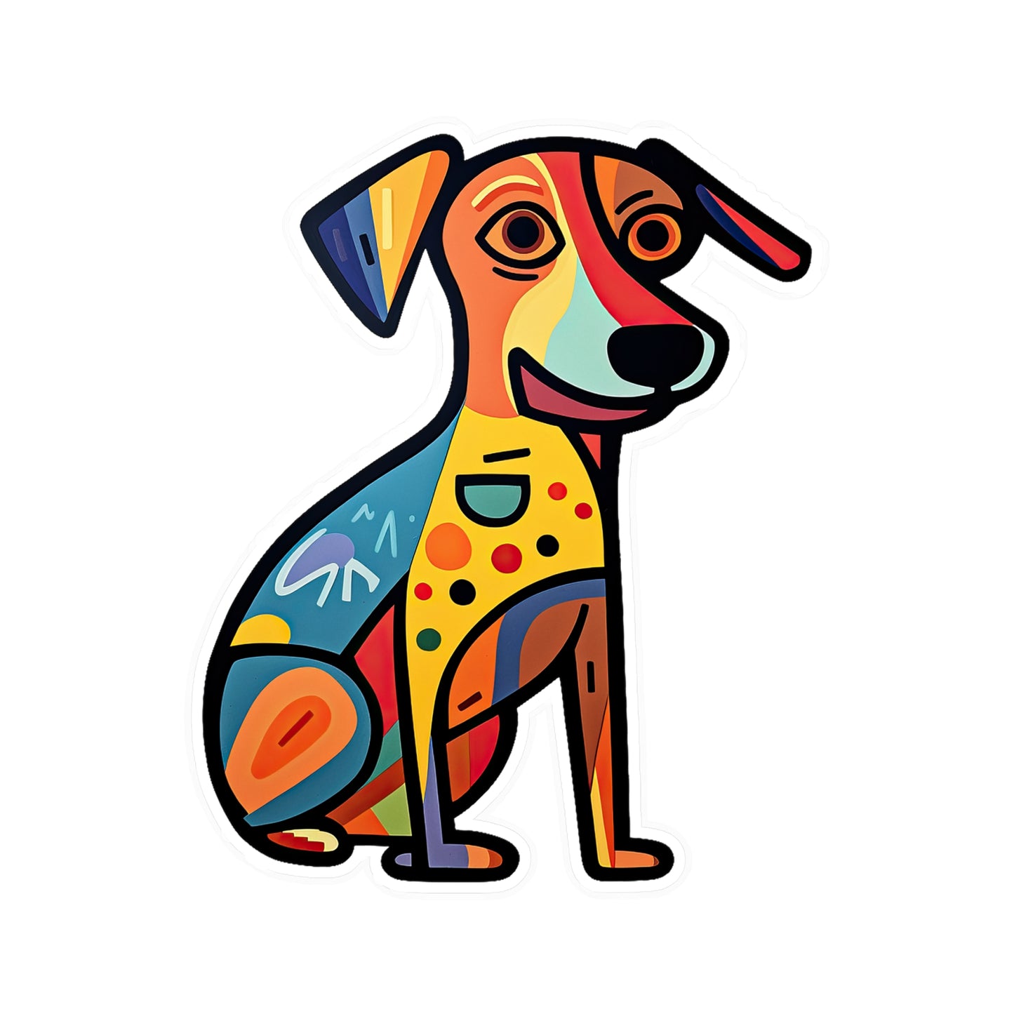 Pawsitively Adorable Doggy Delights Sticker