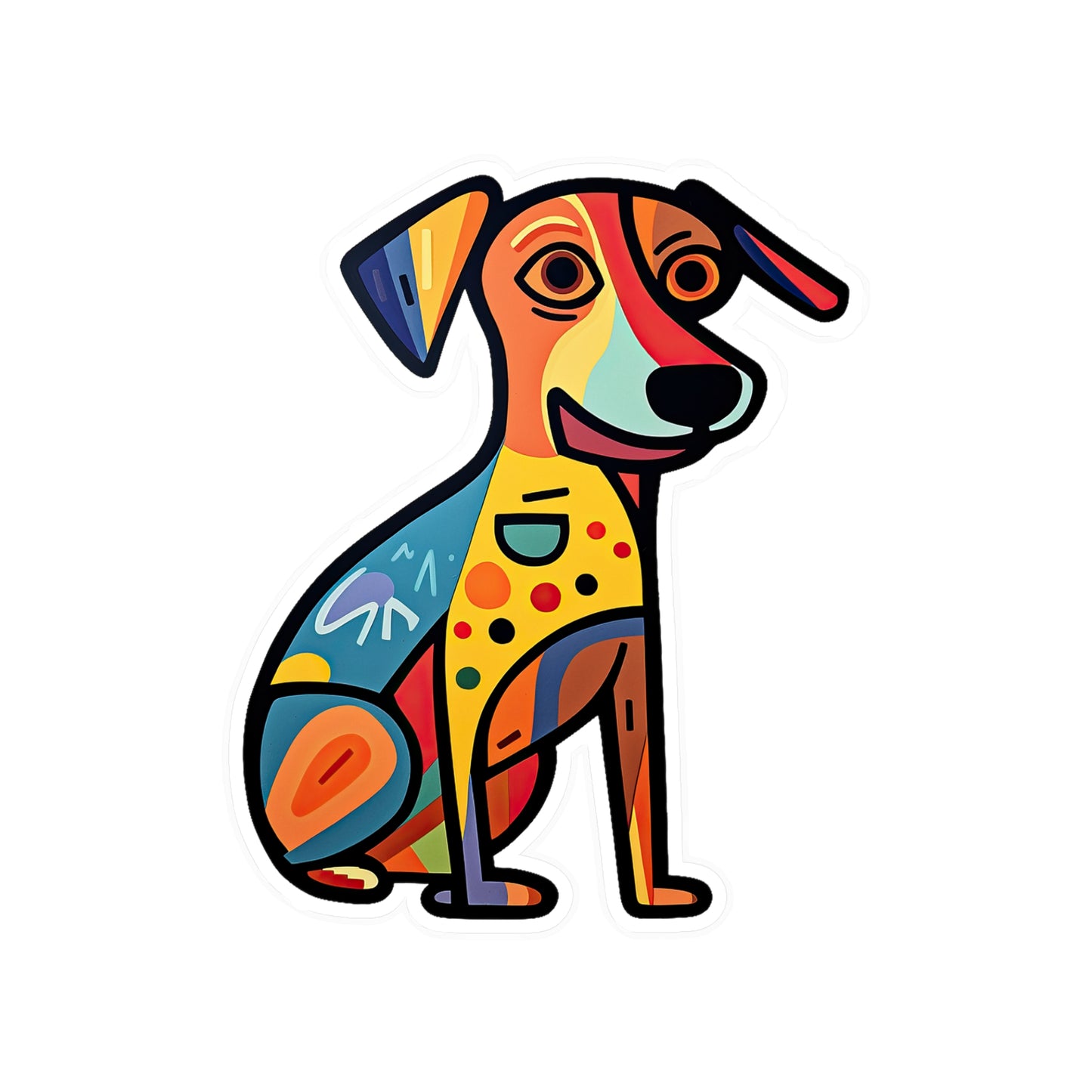 Pawsitively Adorable Doggy Delights Sticker