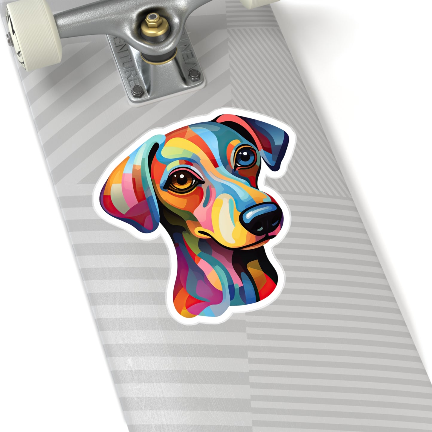 Pawsitively Adorable Pup Sticker