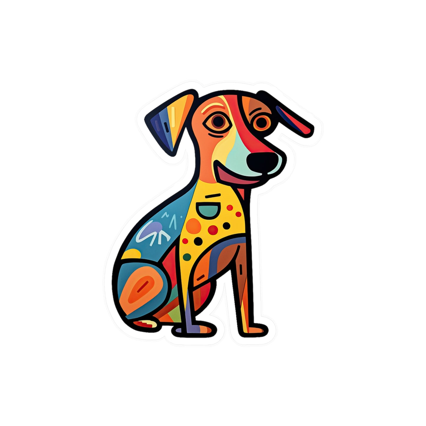 Pawsitively Adorable Doggy Delights Sticker