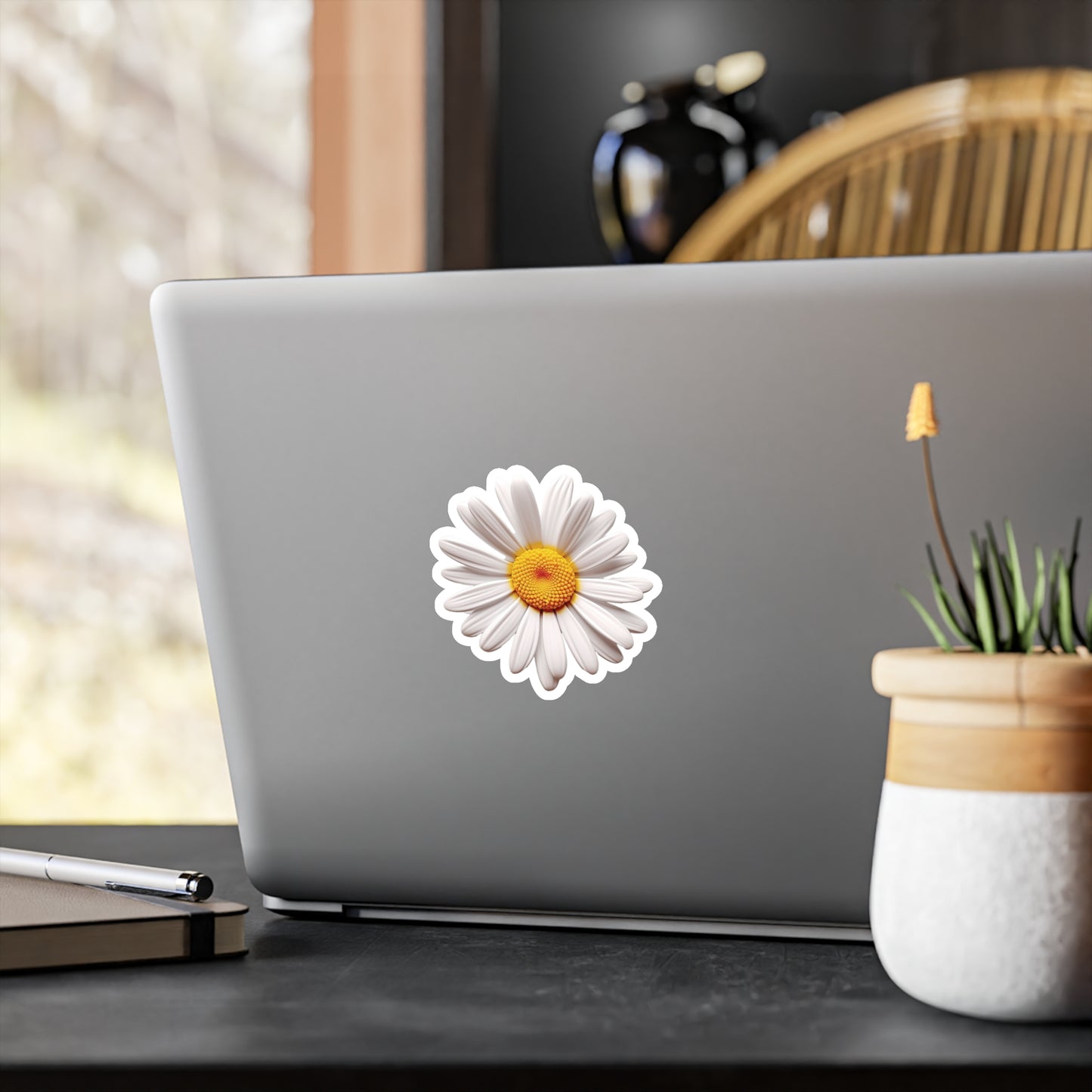 Life-like Daisy Blossom Sticker