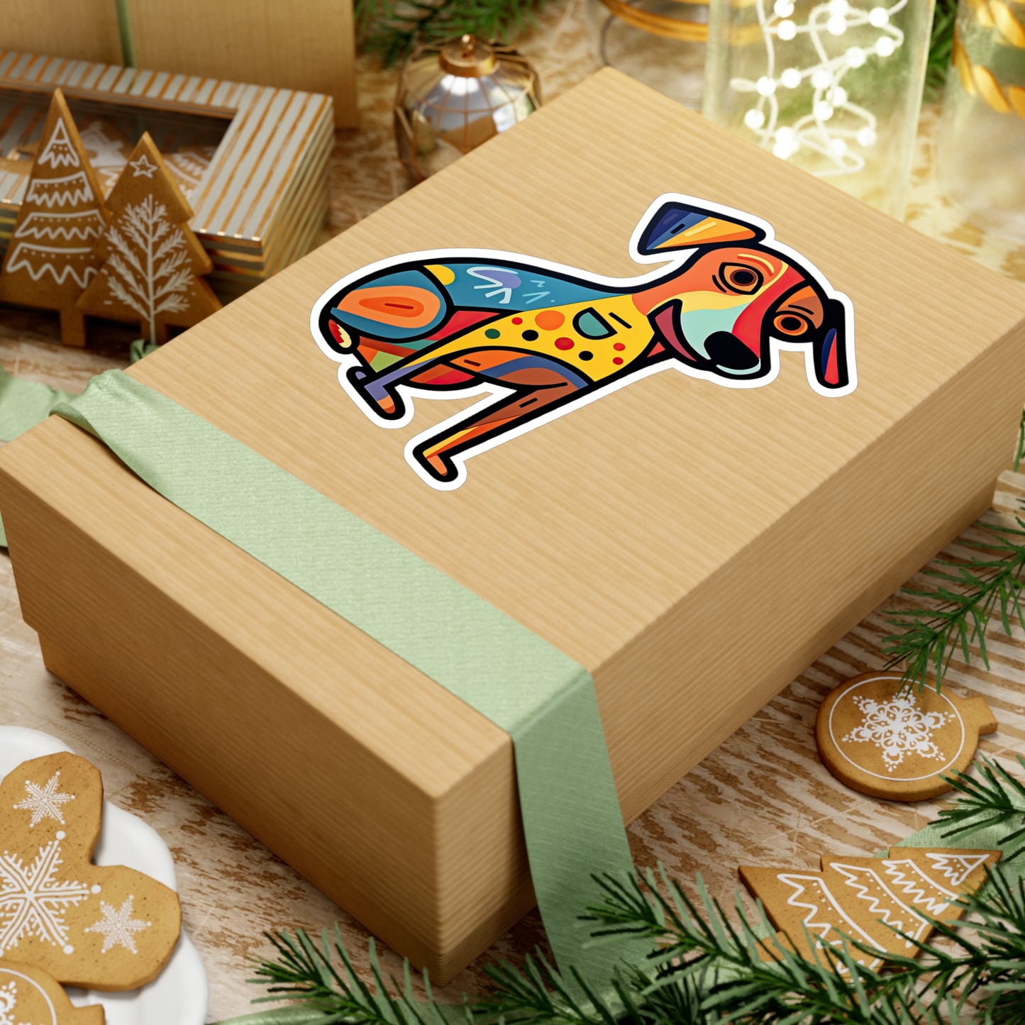 Pawsitively Adorable Doggy Delights Sticker