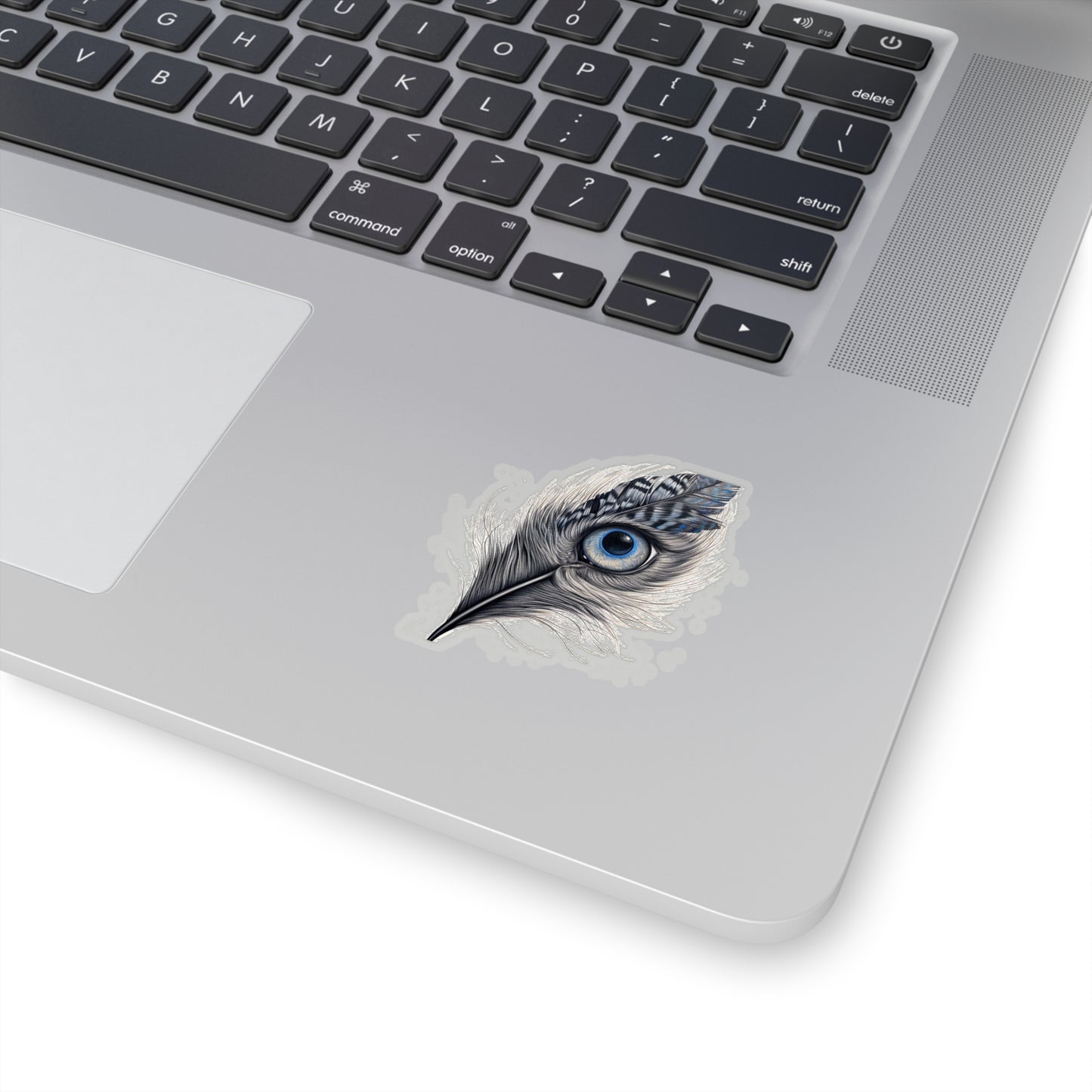 Feline Feathers: Meow-gnificent Sticker