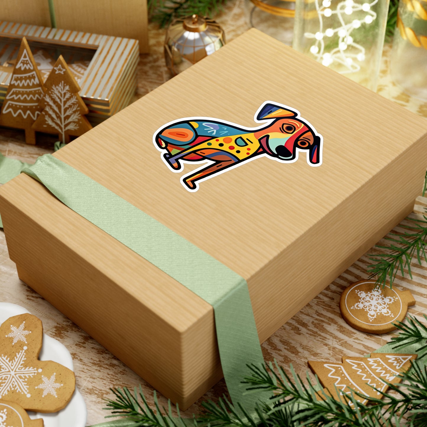 Pawsitively Adorable Doggy Delights Sticker