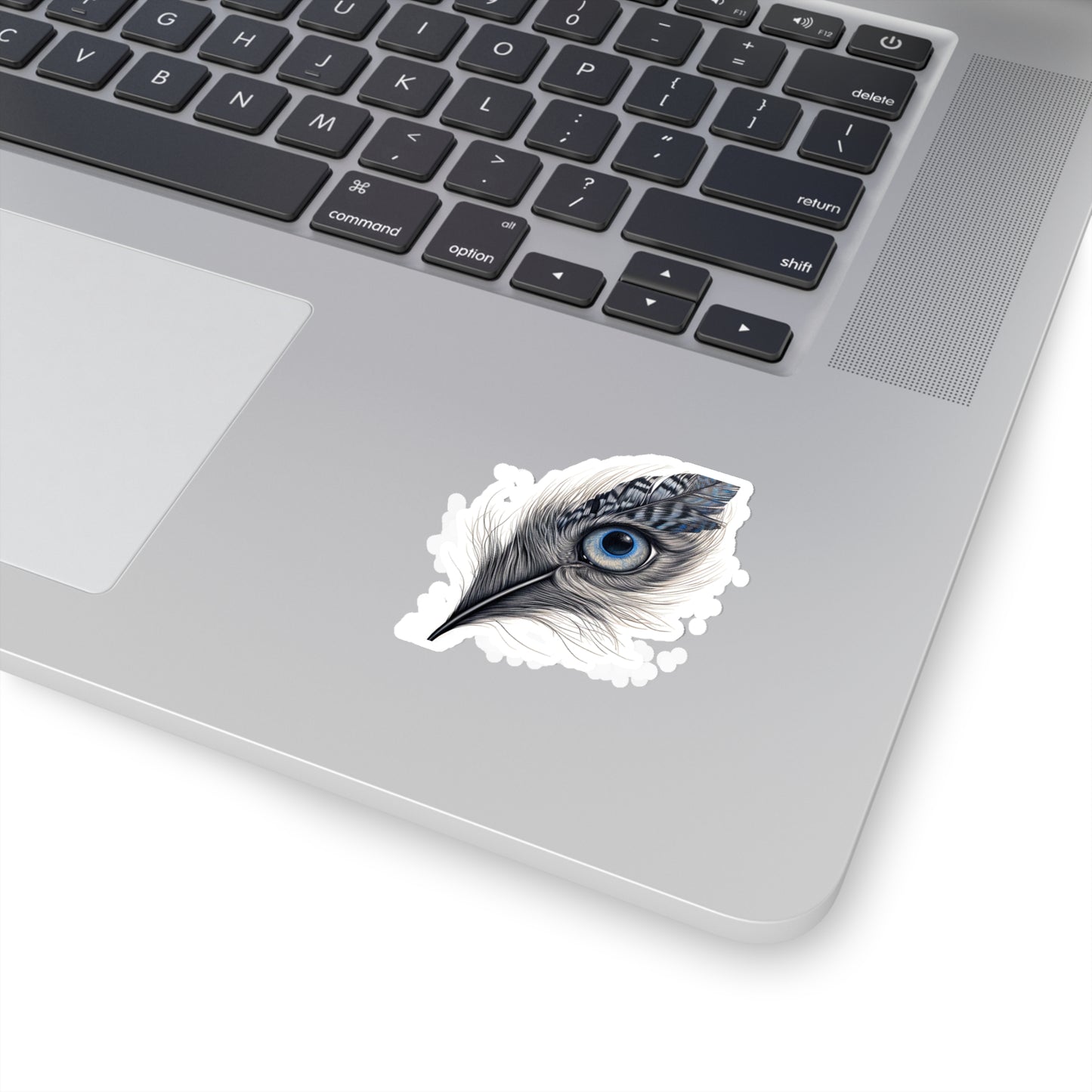 Feline Feathers: Meow-gnificent Sticker
