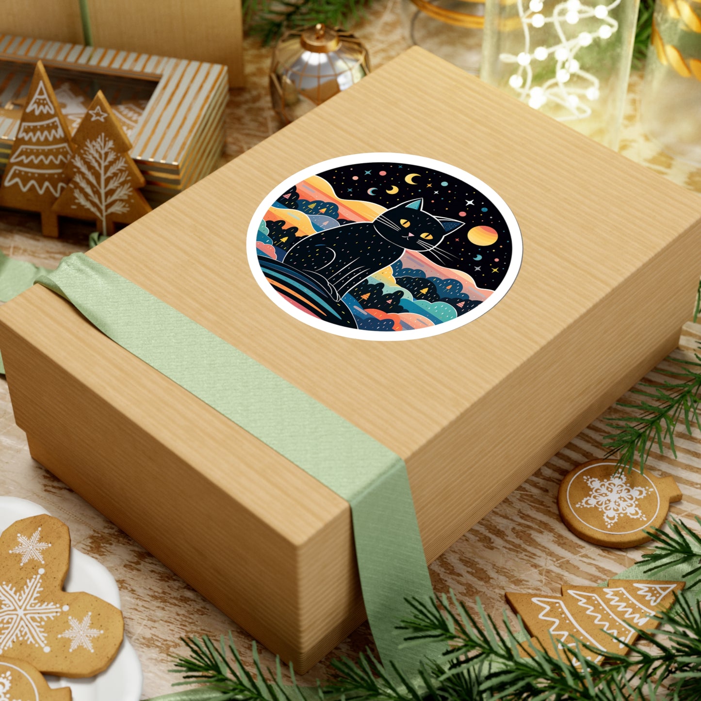 Lunar Serenity Sticker