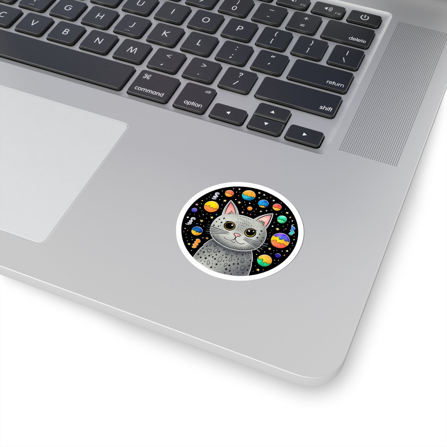 Lunar Kitty's Cosmic Adventure Sticker