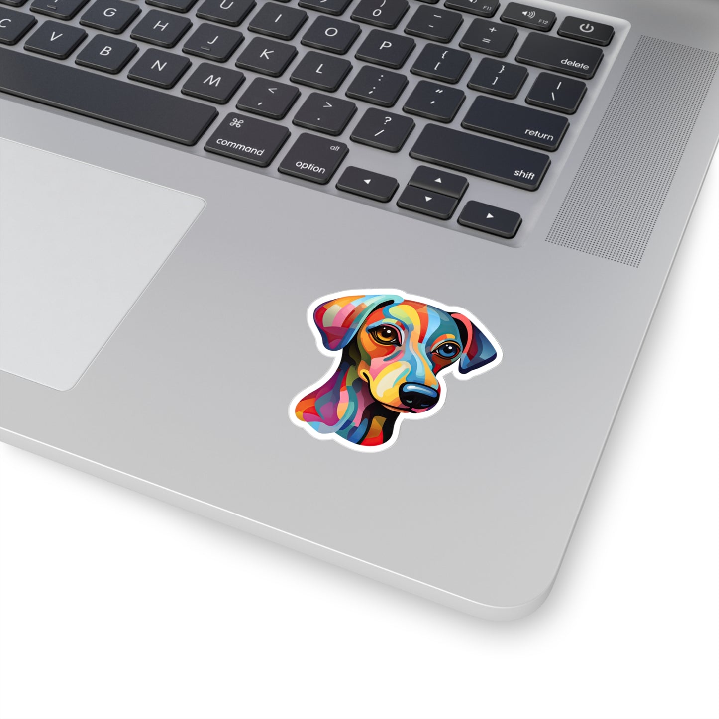 Pawsitively Adorable Pup Sticker