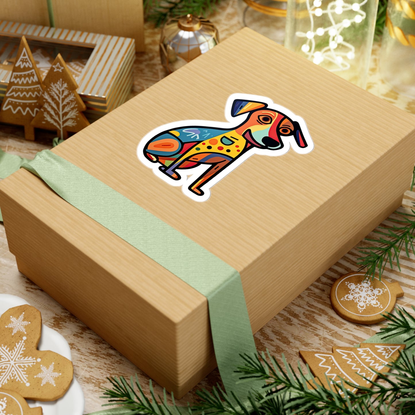 Pawsitively Adorable Doggy Delights Sticker