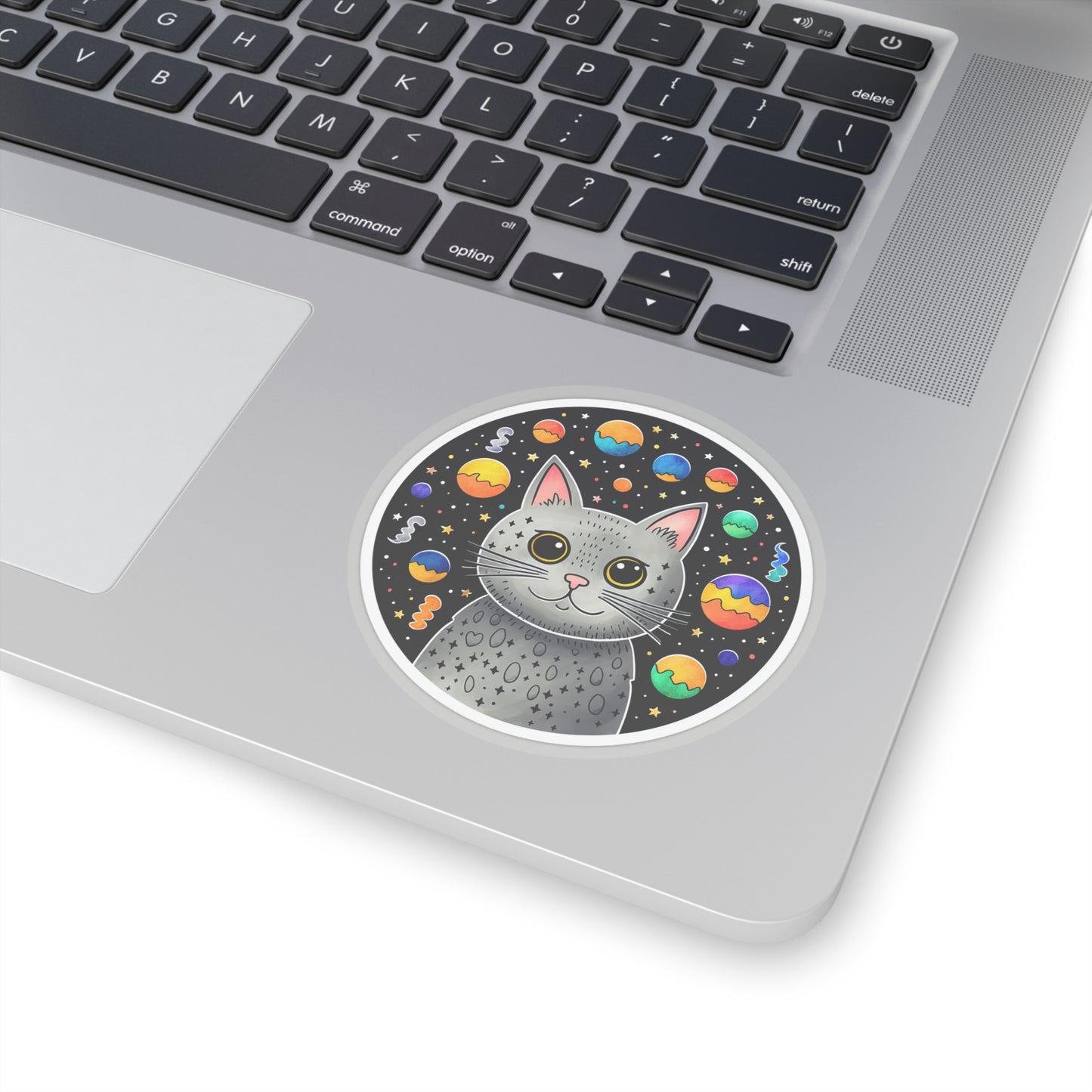 Lunar Kitty's Cosmic Adventure Sticker