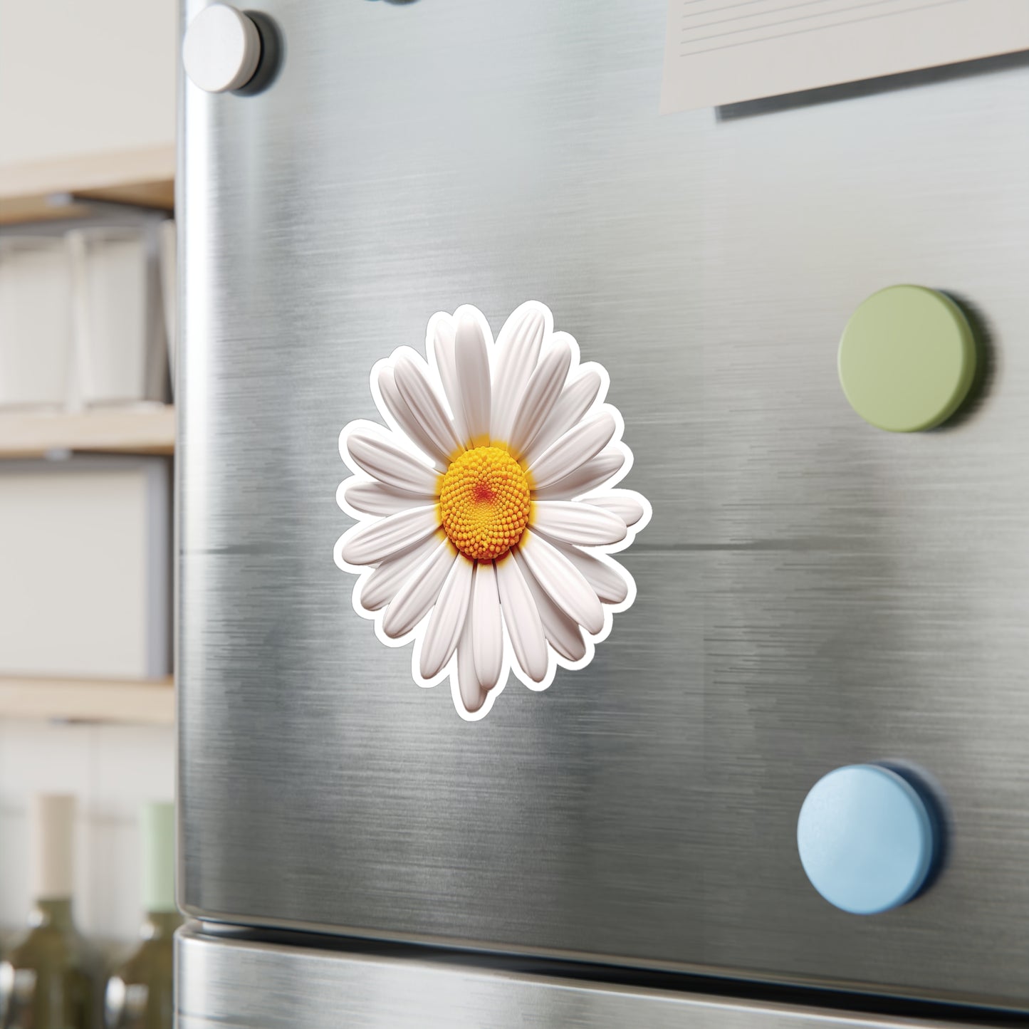 Life-like Daisy Blossom Sticker