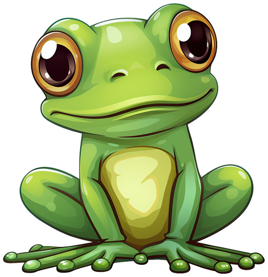 Hop into Fun with Frog Stickers - High-Quality Designs for All Ages