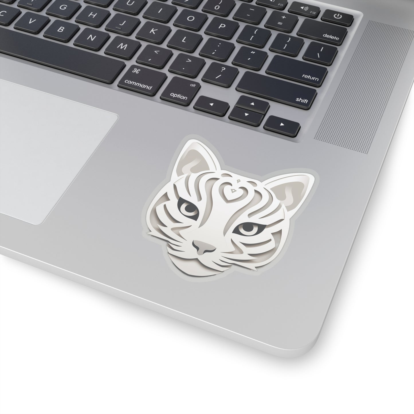 Purrfectly Adorable Cat Face Sticker