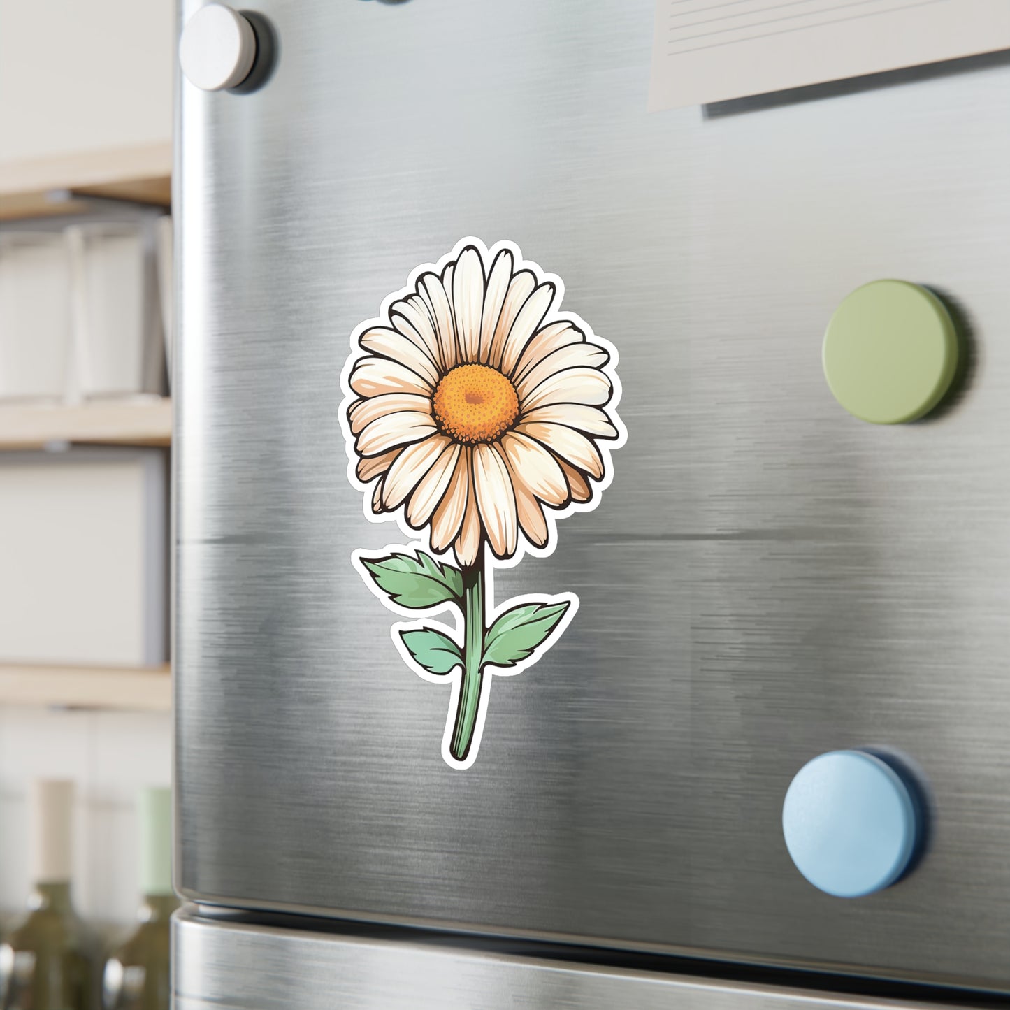 Tranquil Daisy Delight Sticker