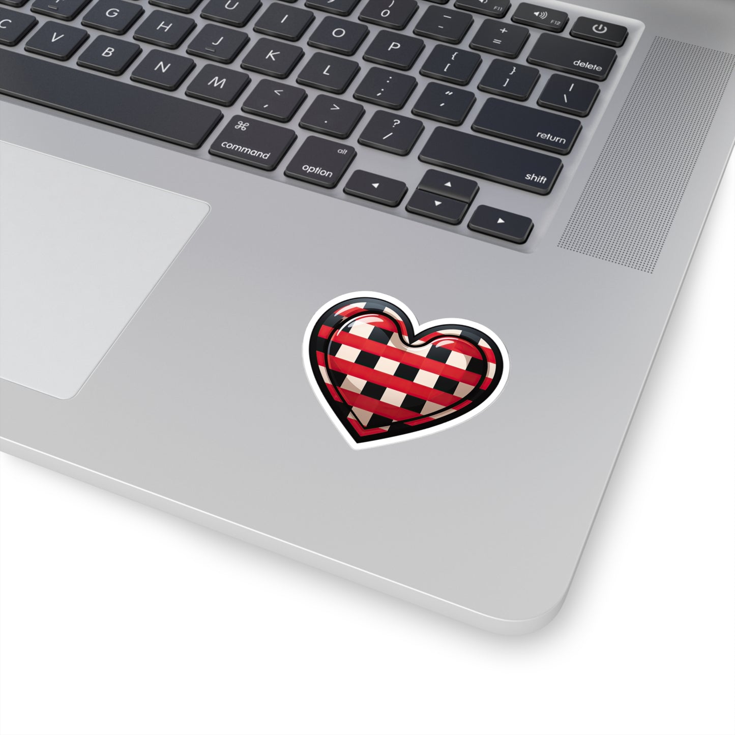 Chic Checkered Delight Sticker