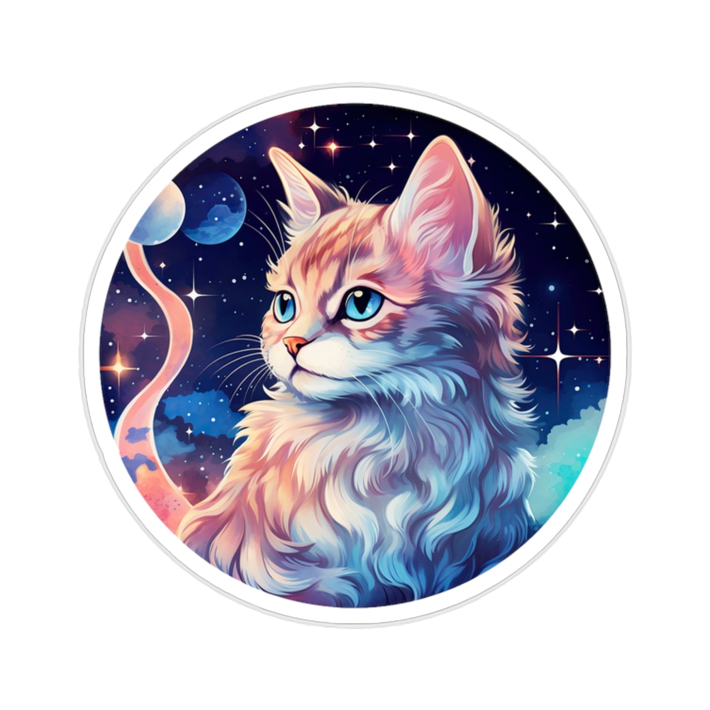 Cosmic Cuddles Sticker