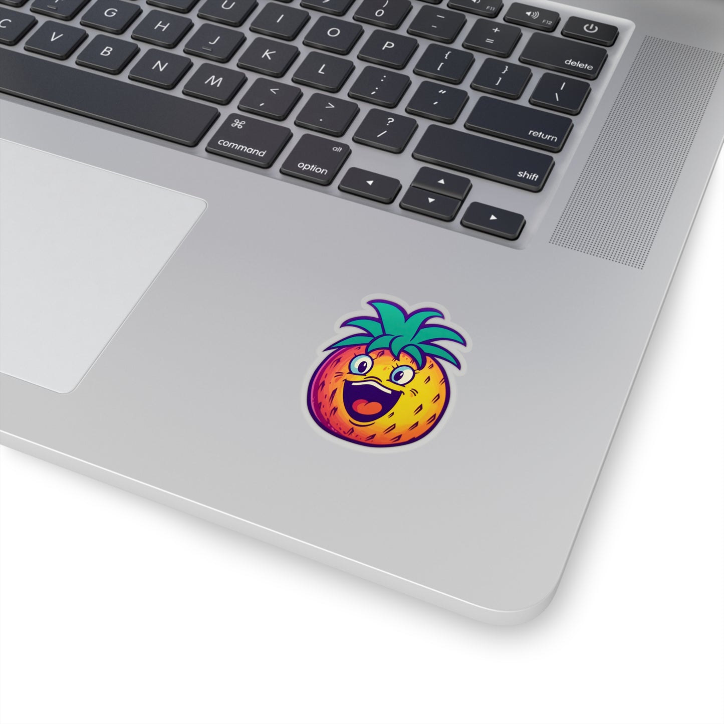 Retro Pineapple Whimsy Sticker