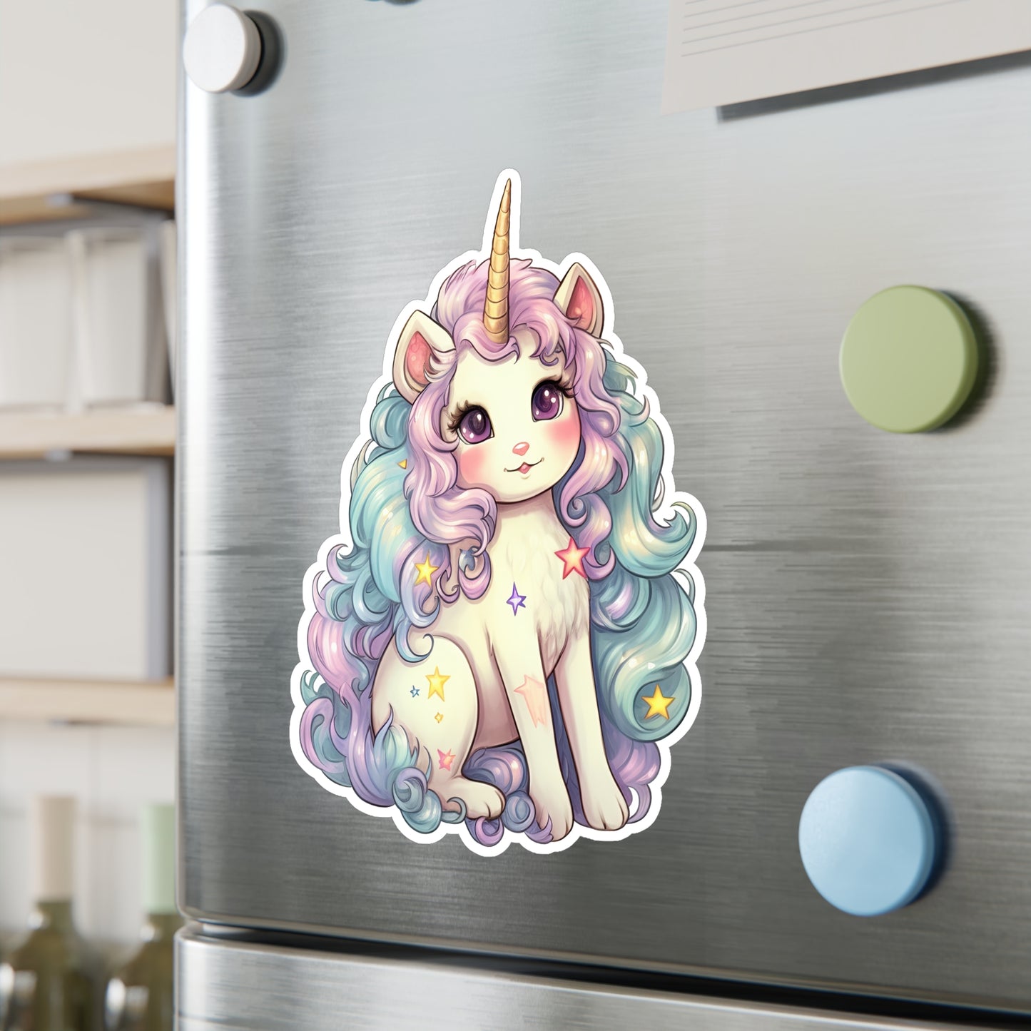 Magical Pastel Caticorn Sticker