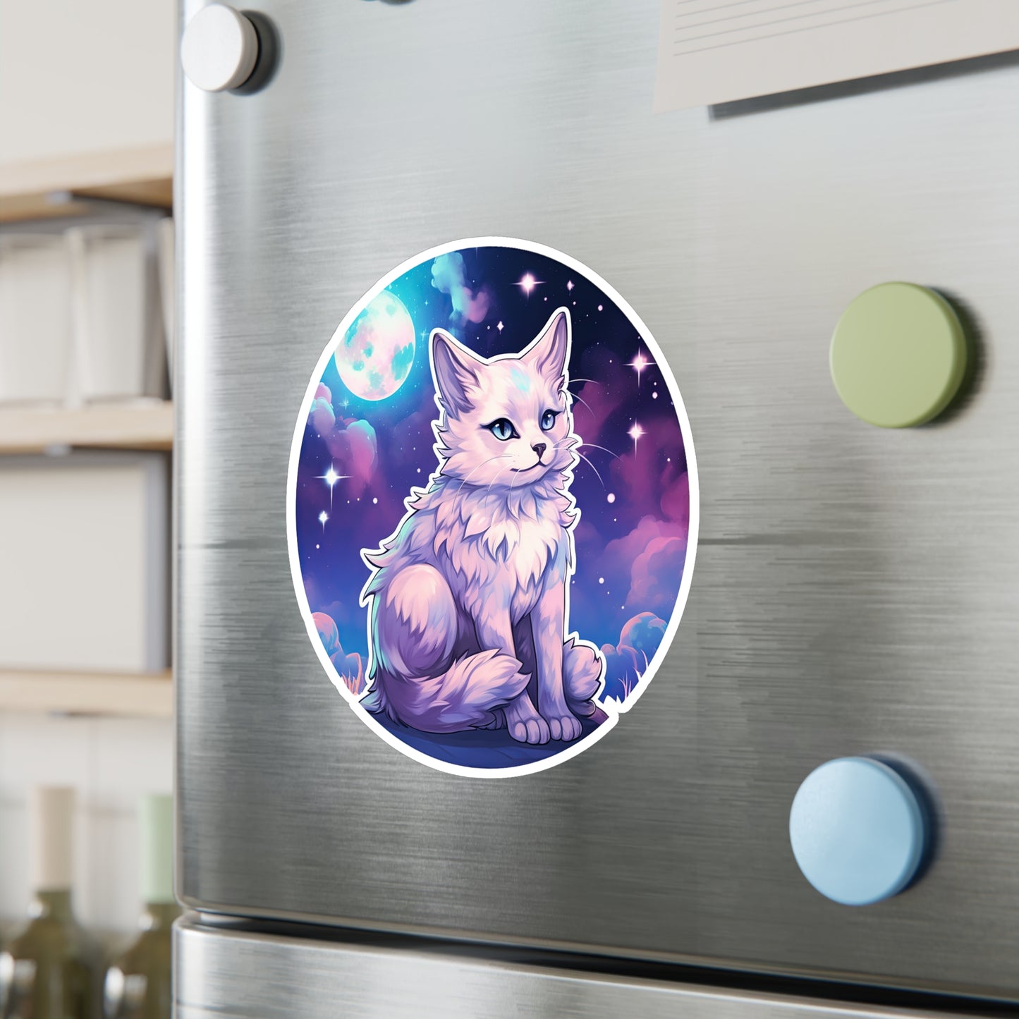 Cosmic Kitty Dreams Sticker