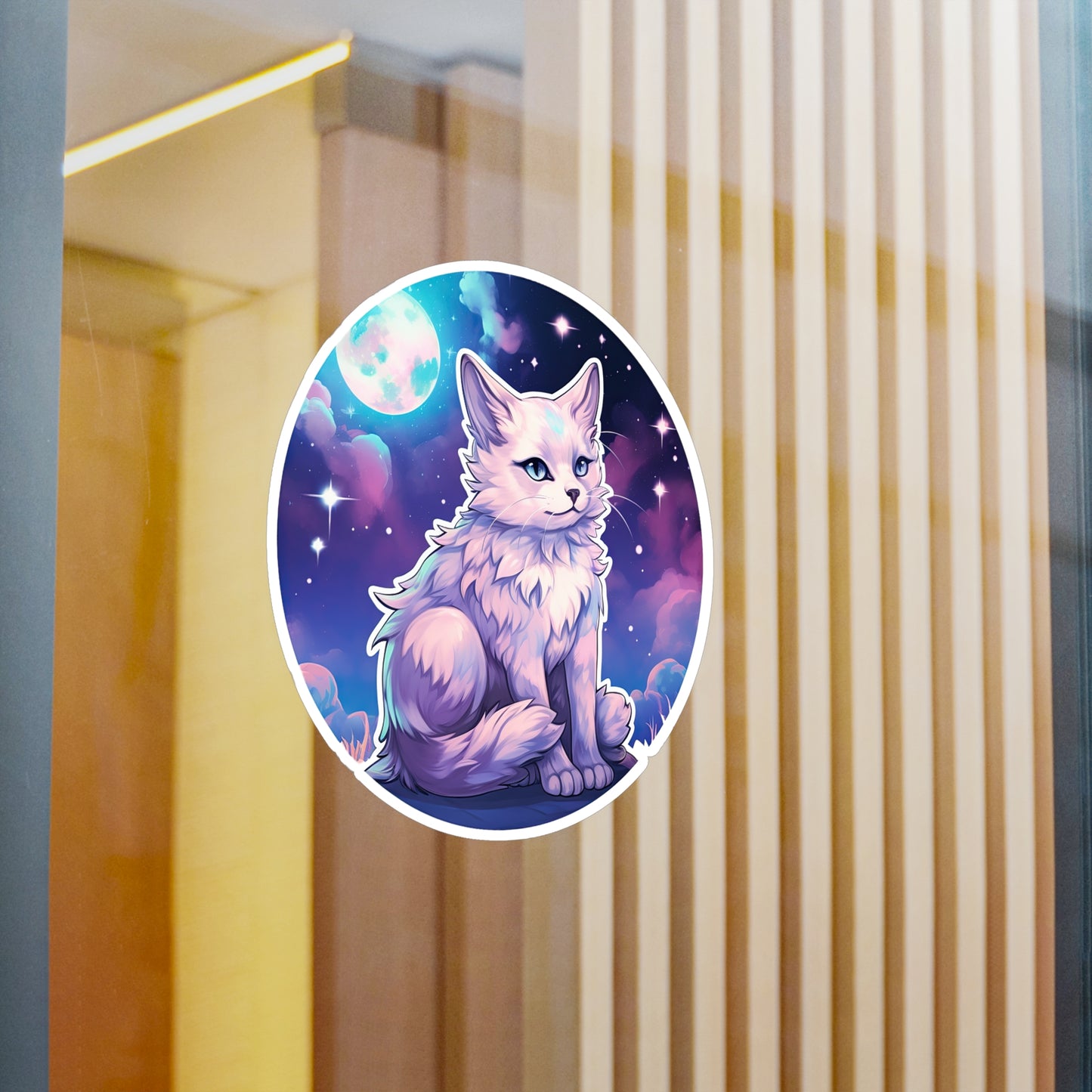 Cosmic Kitty Dreams Sticker