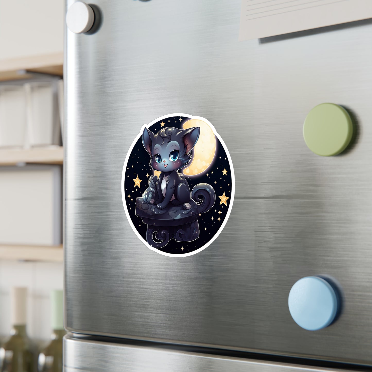 Lunar Kitty: Moonlit Magic Sticker