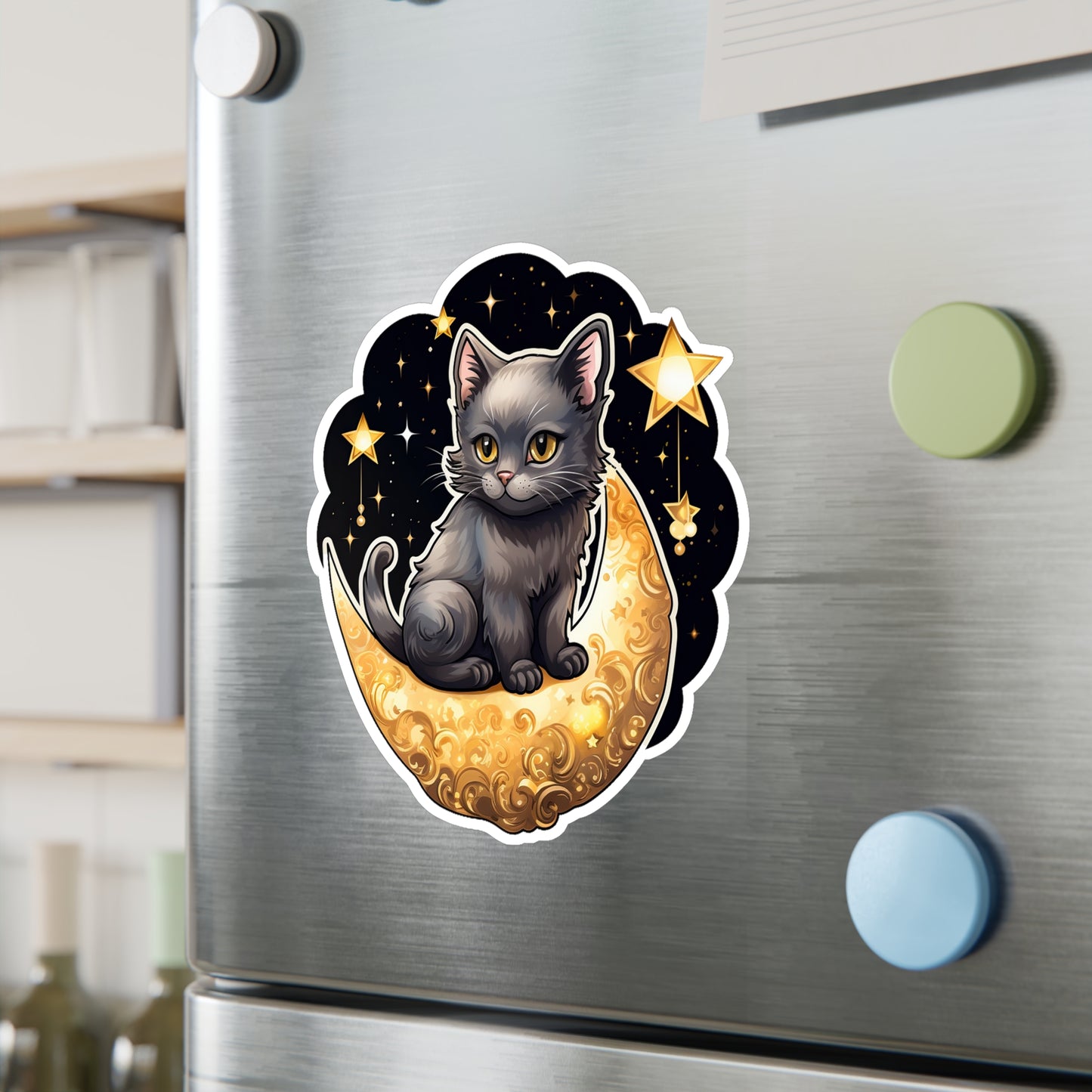 Lunar Kitty Serenade Sticker