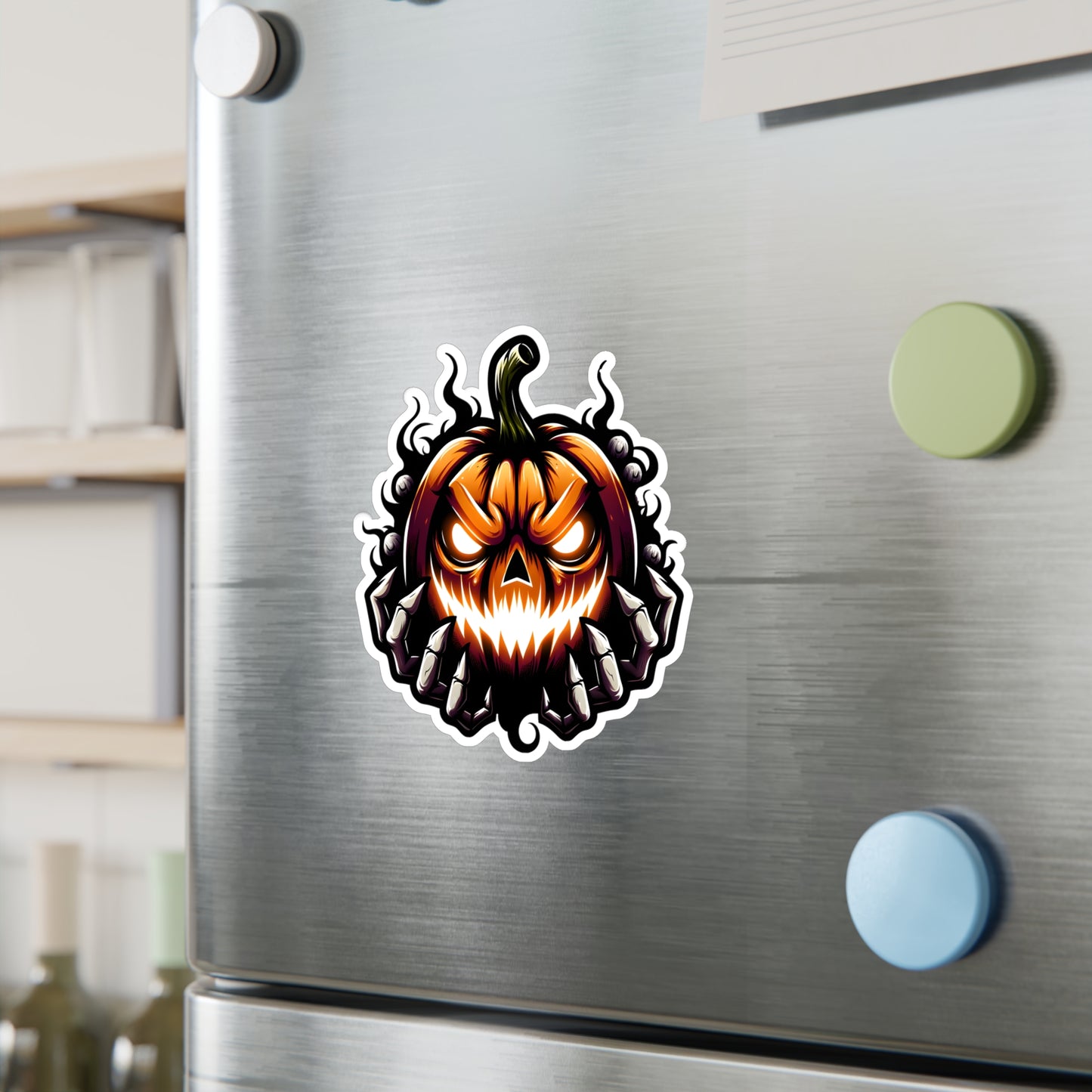 Sinister Pumpkin Sticker