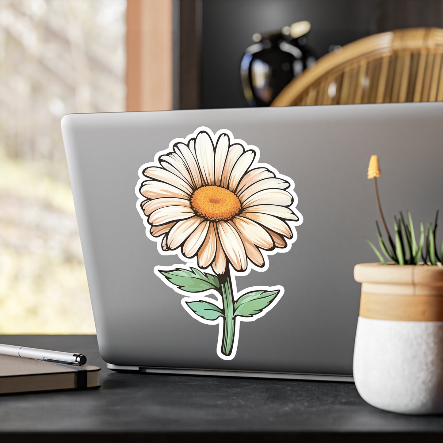 Tranquil Daisy Delight Sticker