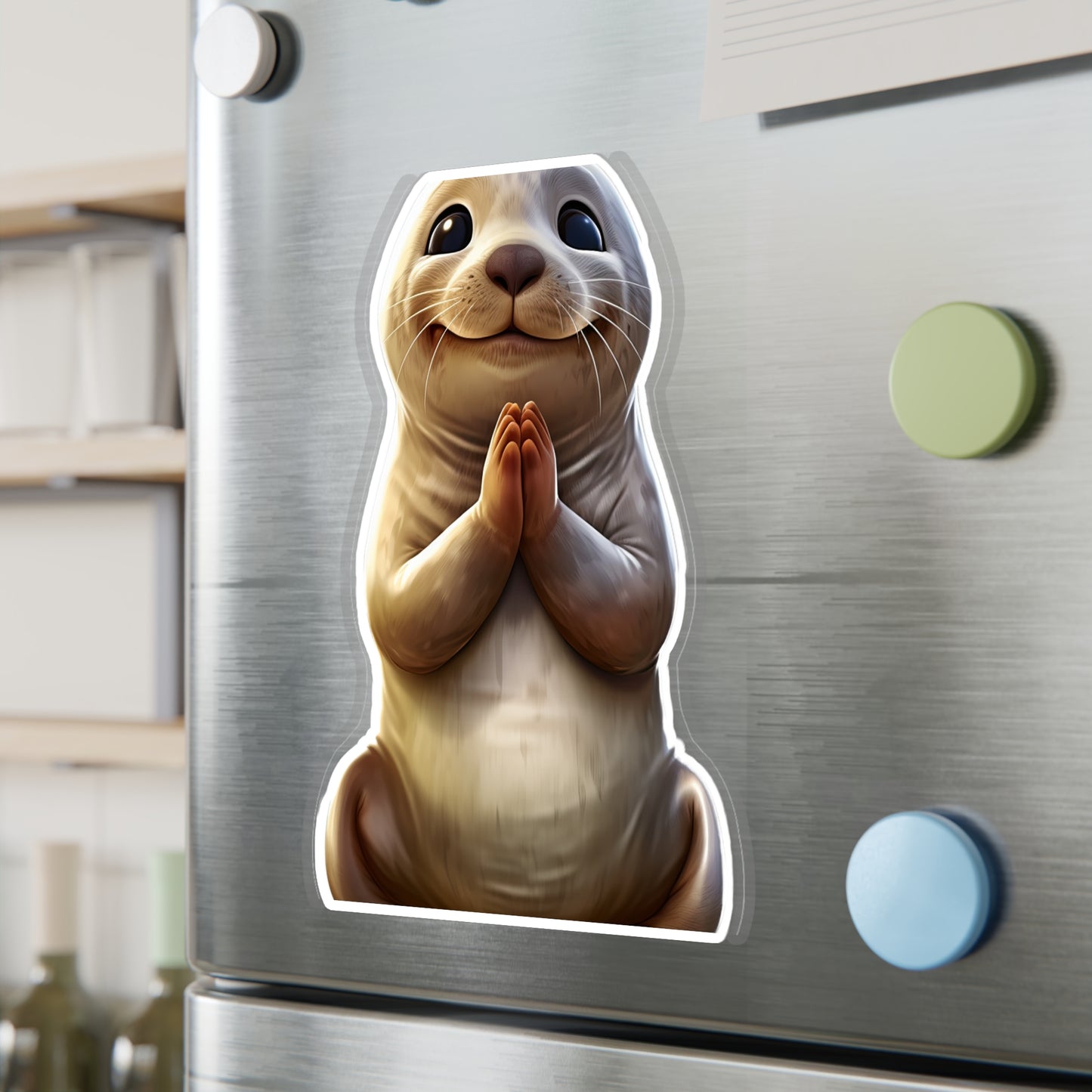 Clap for Magic! Transparent Seal Sticker