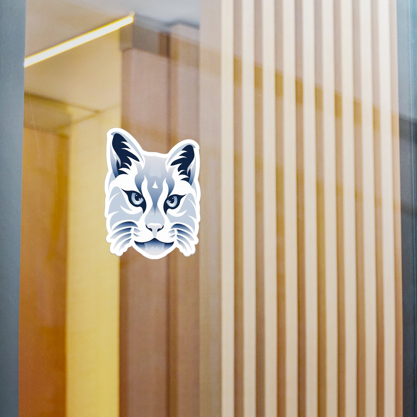 Whiskers and Purrfection Sticker