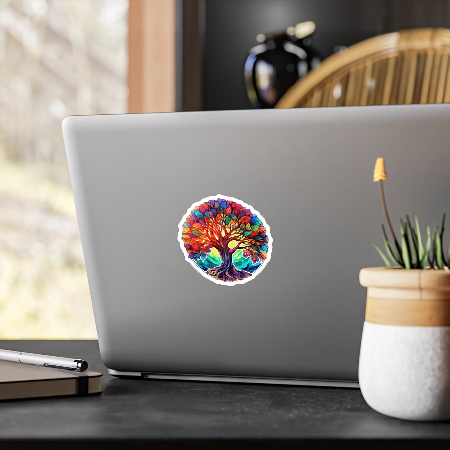 Surreal Tree of Life Sticker