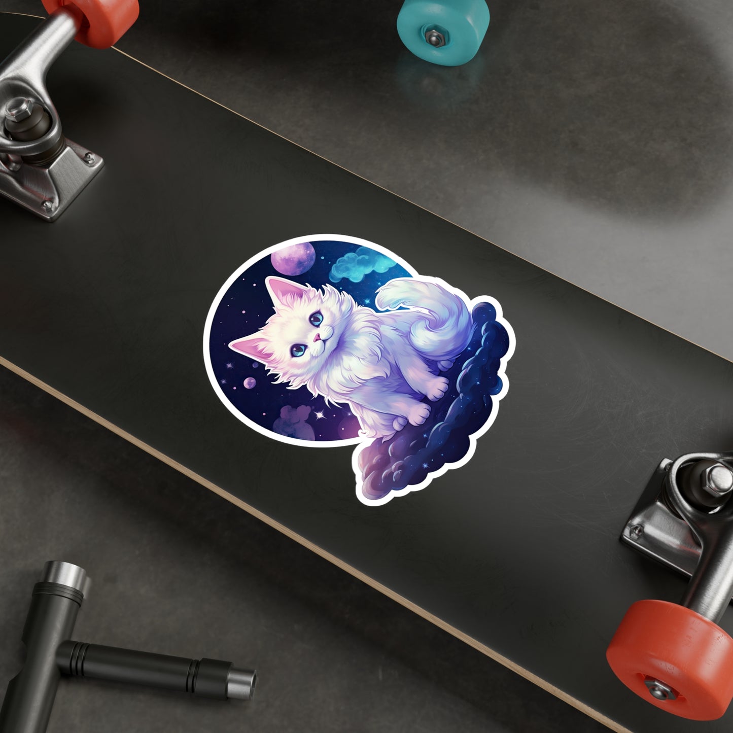 Cosmic Kitty Dreams Sticker