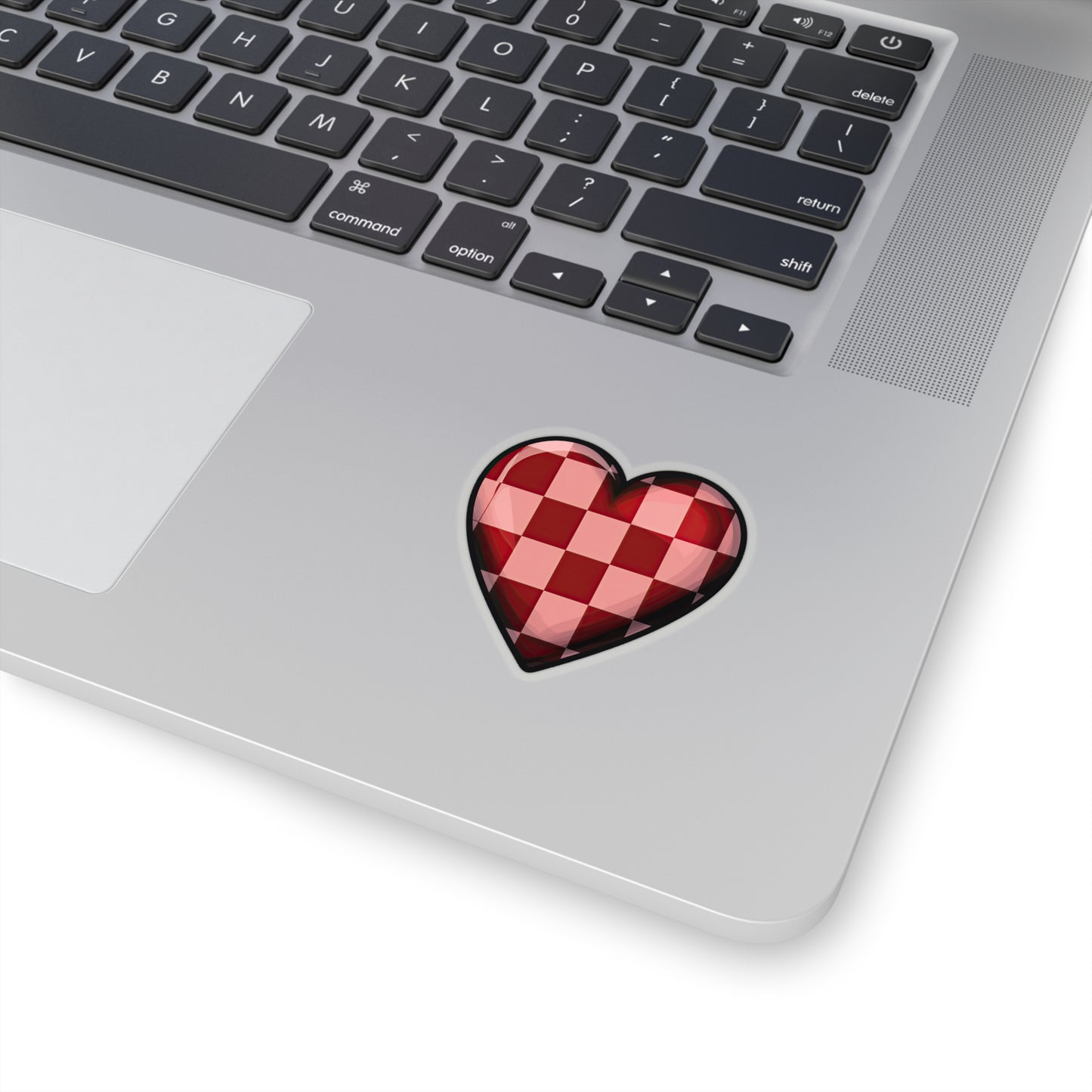 Chic Checkered Charm Sticker