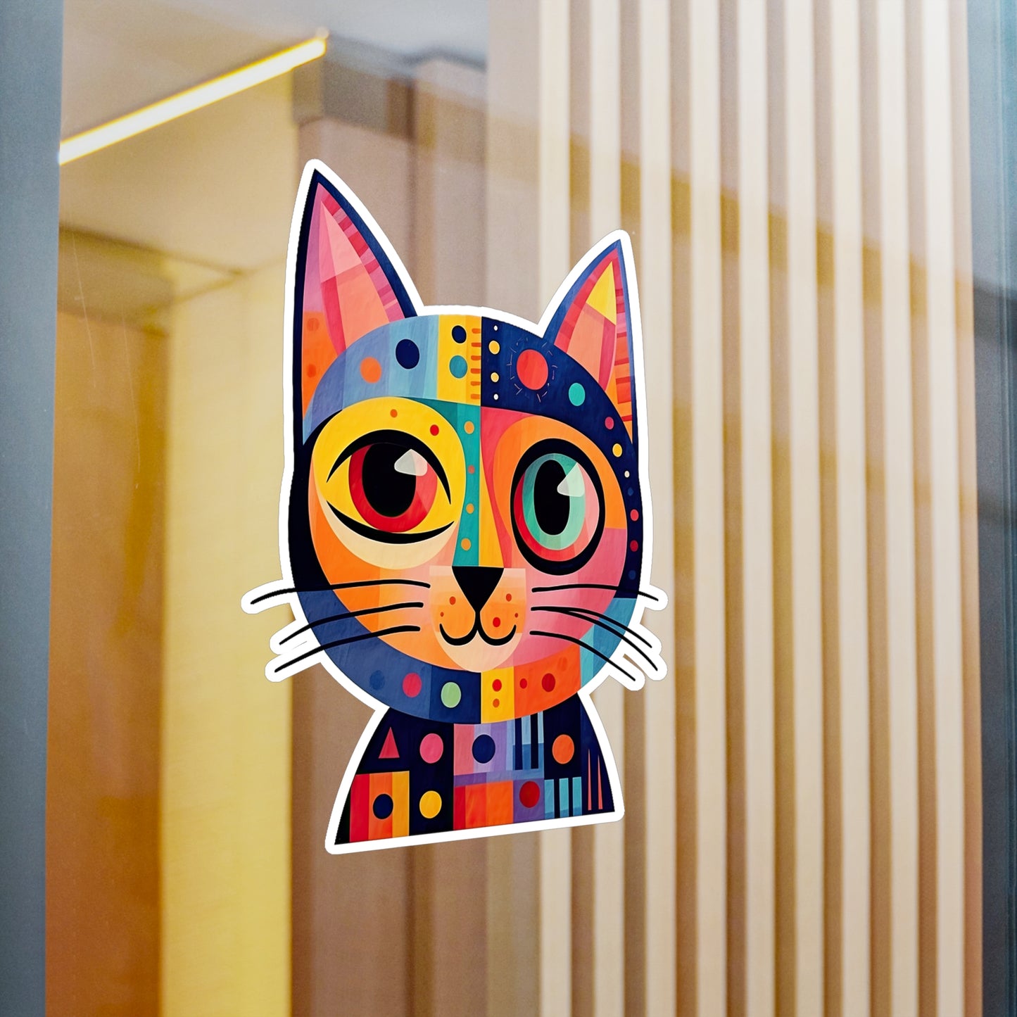 Purrfectly Cute Cat Sticker