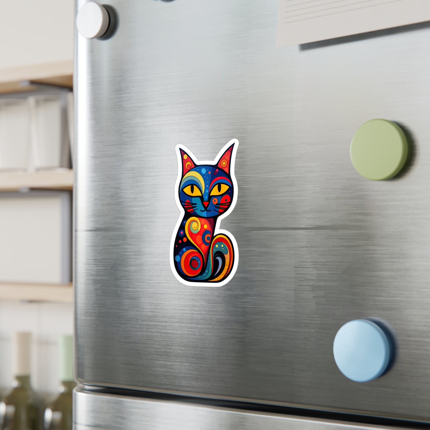 Purr-fectly Adorable Cat Sticker