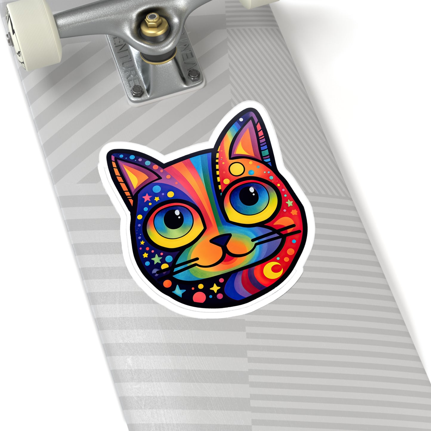 Meow-tastic Cat Sticker! Sticker