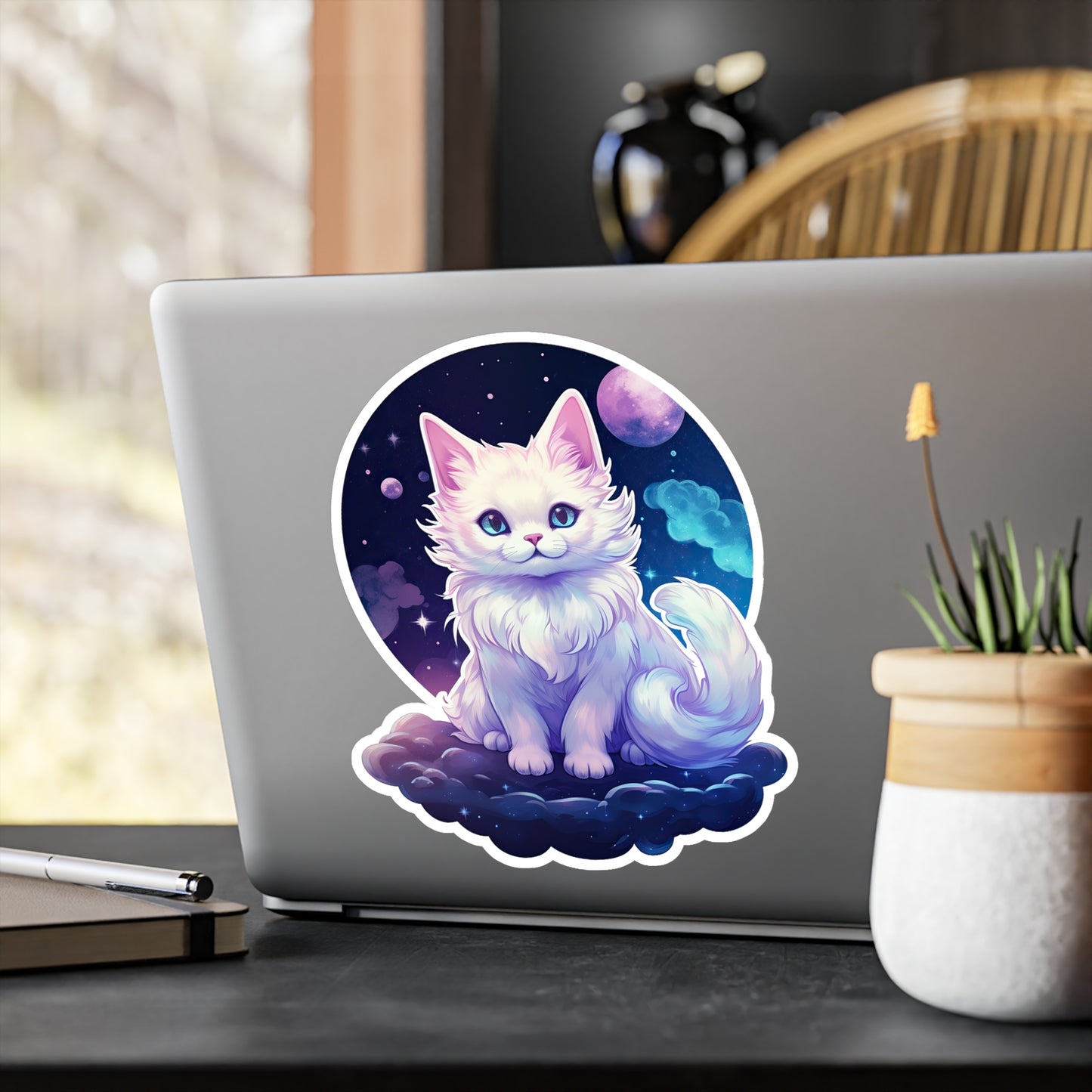 Cosmic Kitty Dreams Sticker