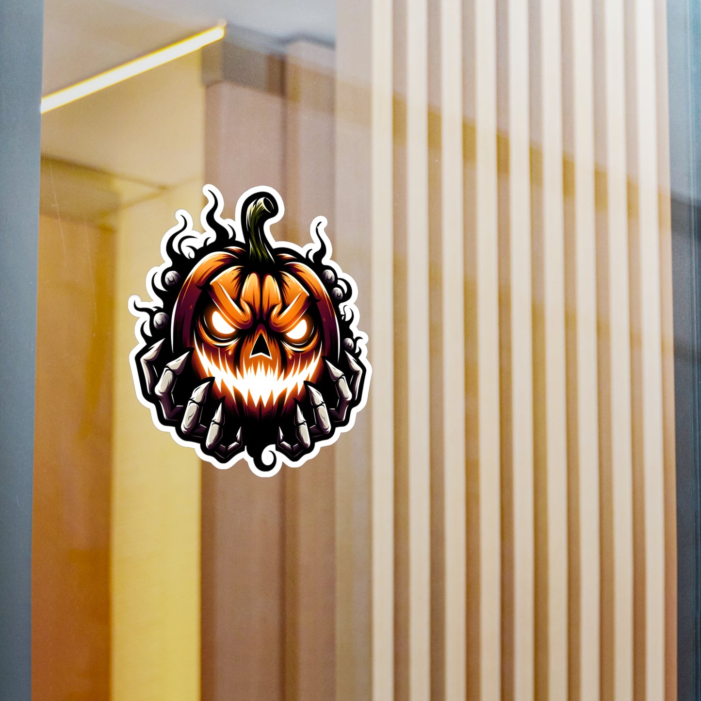 Sinister Pumpkin Sticker