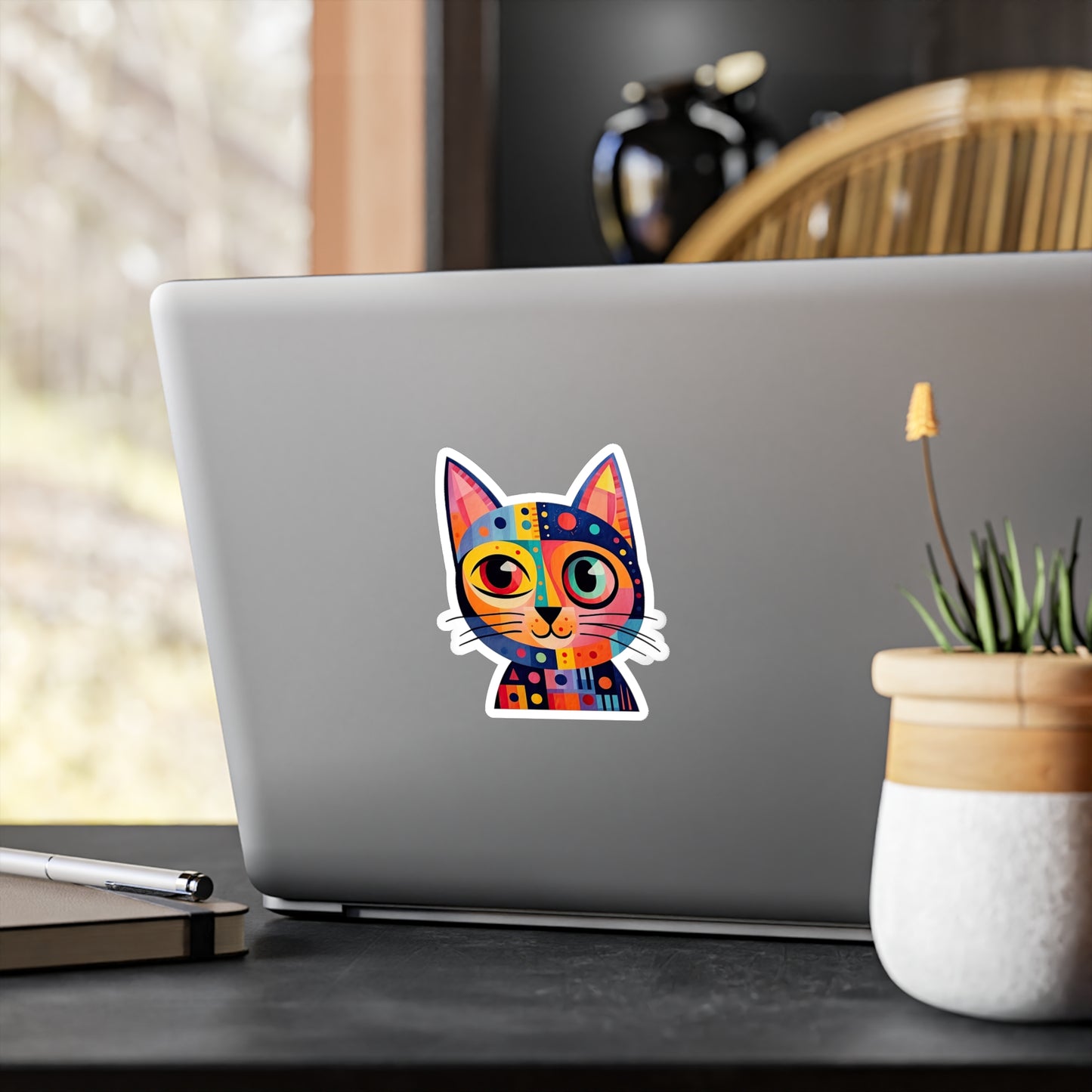 Purrfectly Cute Cat Sticker