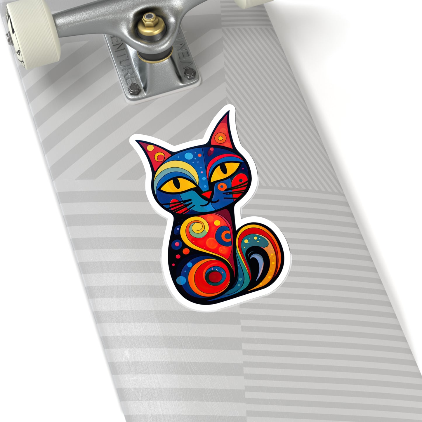 Purr-fectly Adorable Cat Sticker