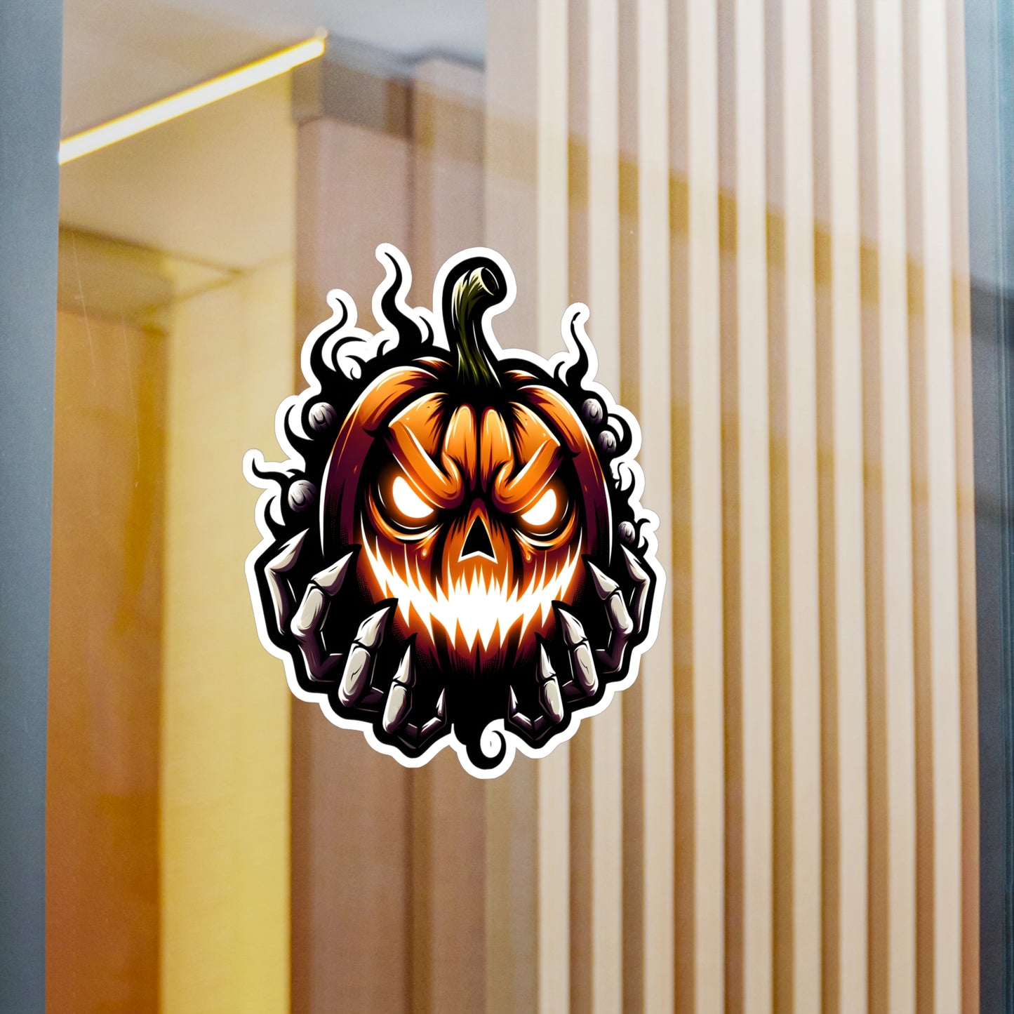 Sinister Pumpkin Sticker