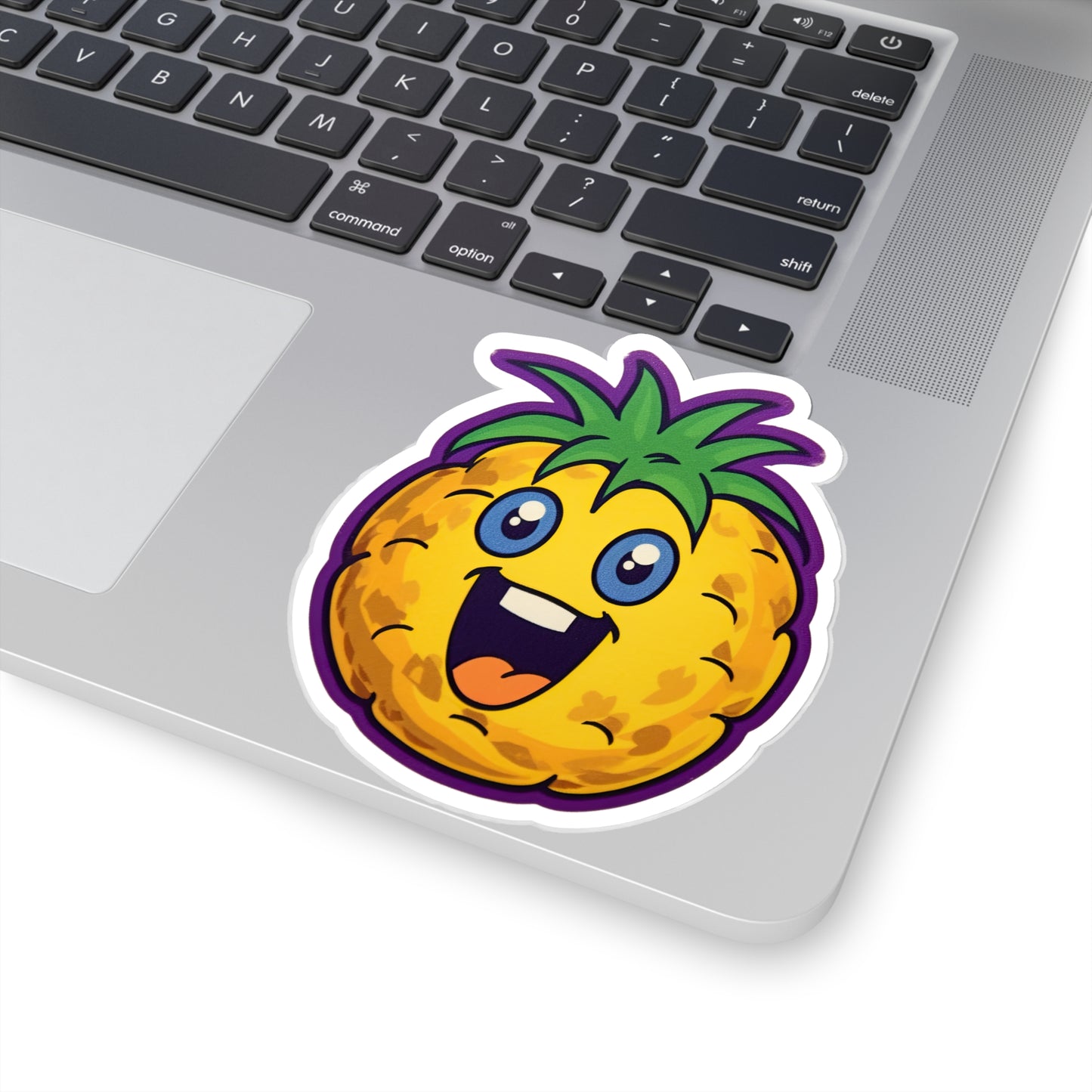 Pineapple Paradise: Vintage Pop Art Sticker