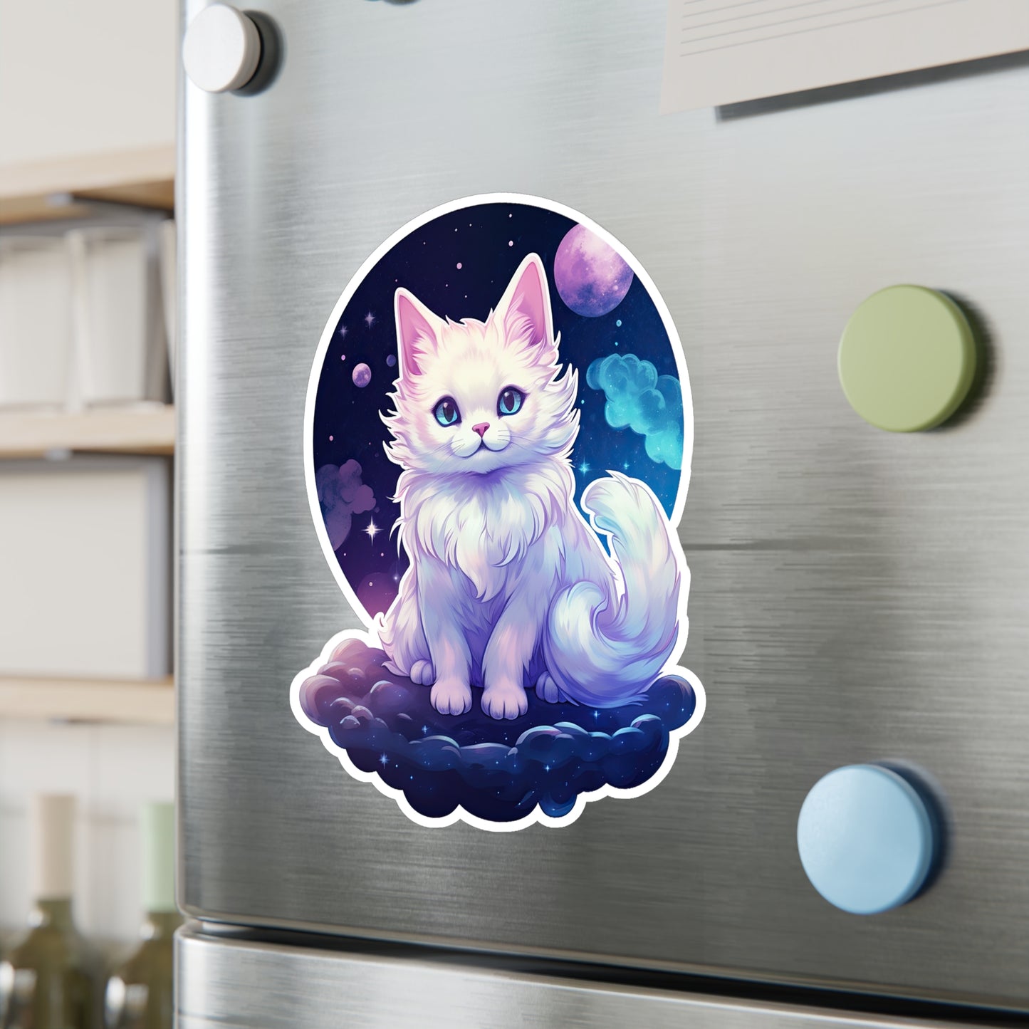 Cosmic Kitty Dreams Sticker