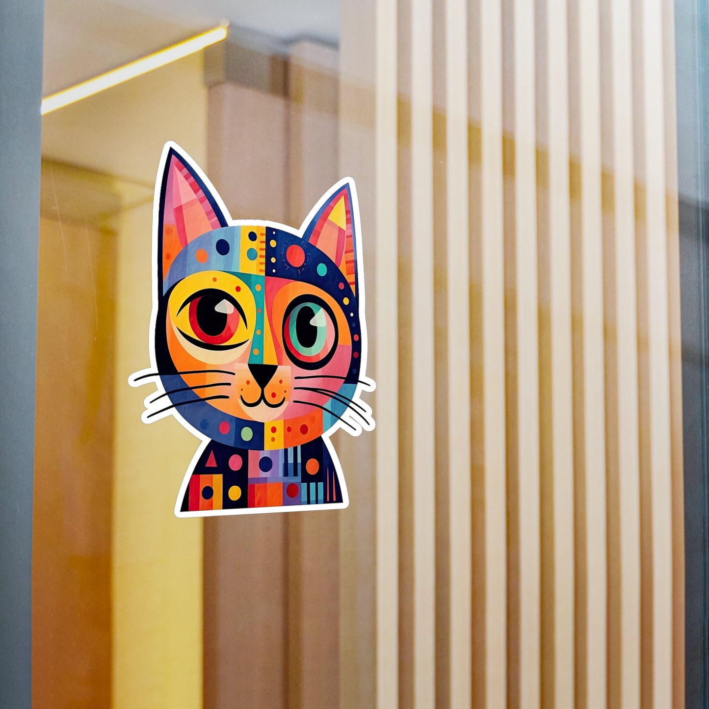 Purrfectly Cute Cat Sticker