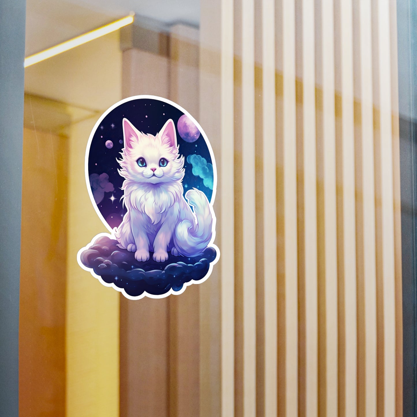 Cosmic Kitty Dreams Sticker