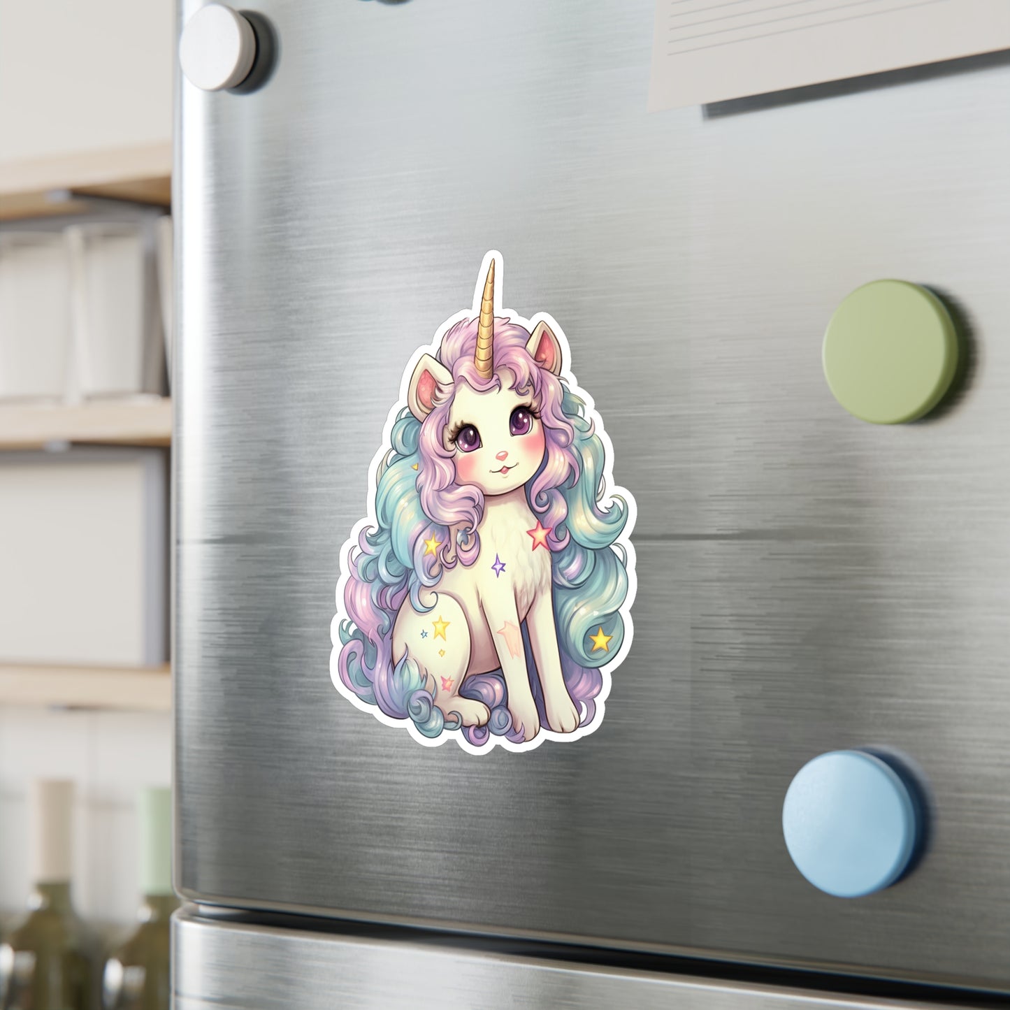 Magical Pastel Caticorn Sticker