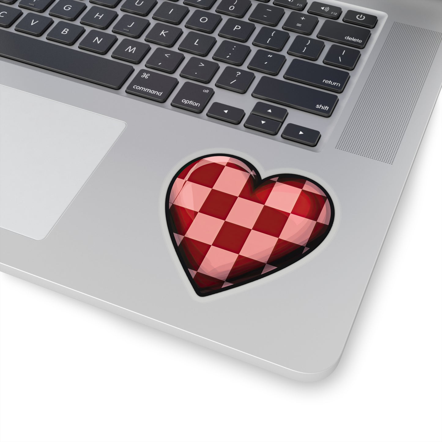 Chic Checkered Charm Sticker