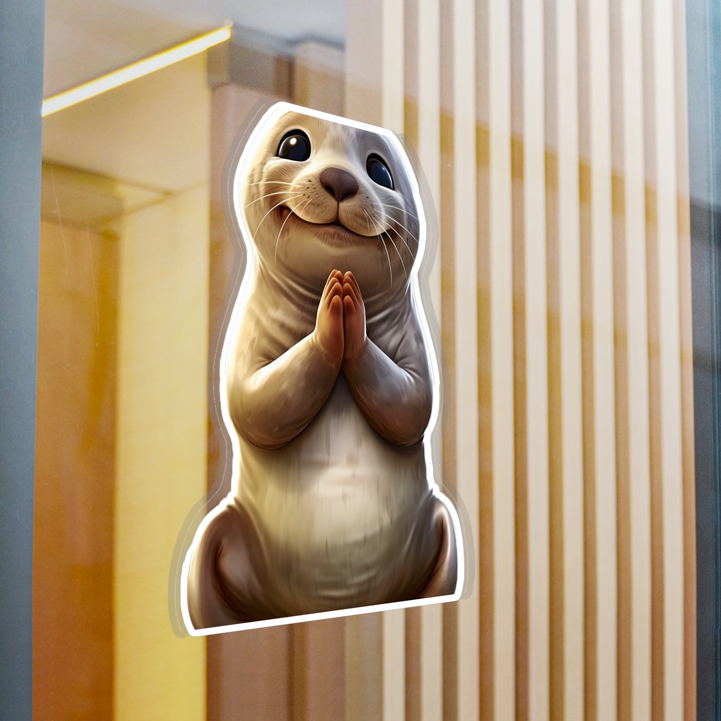 Clap for Magic! Transparent Seal Sticker