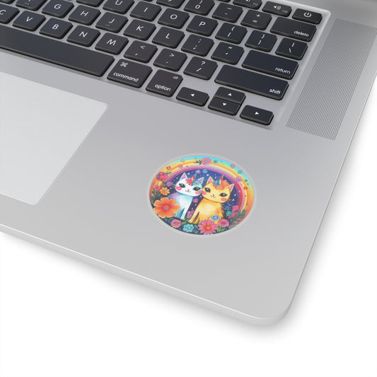 Mystical Caticorn Fantasia Sticker