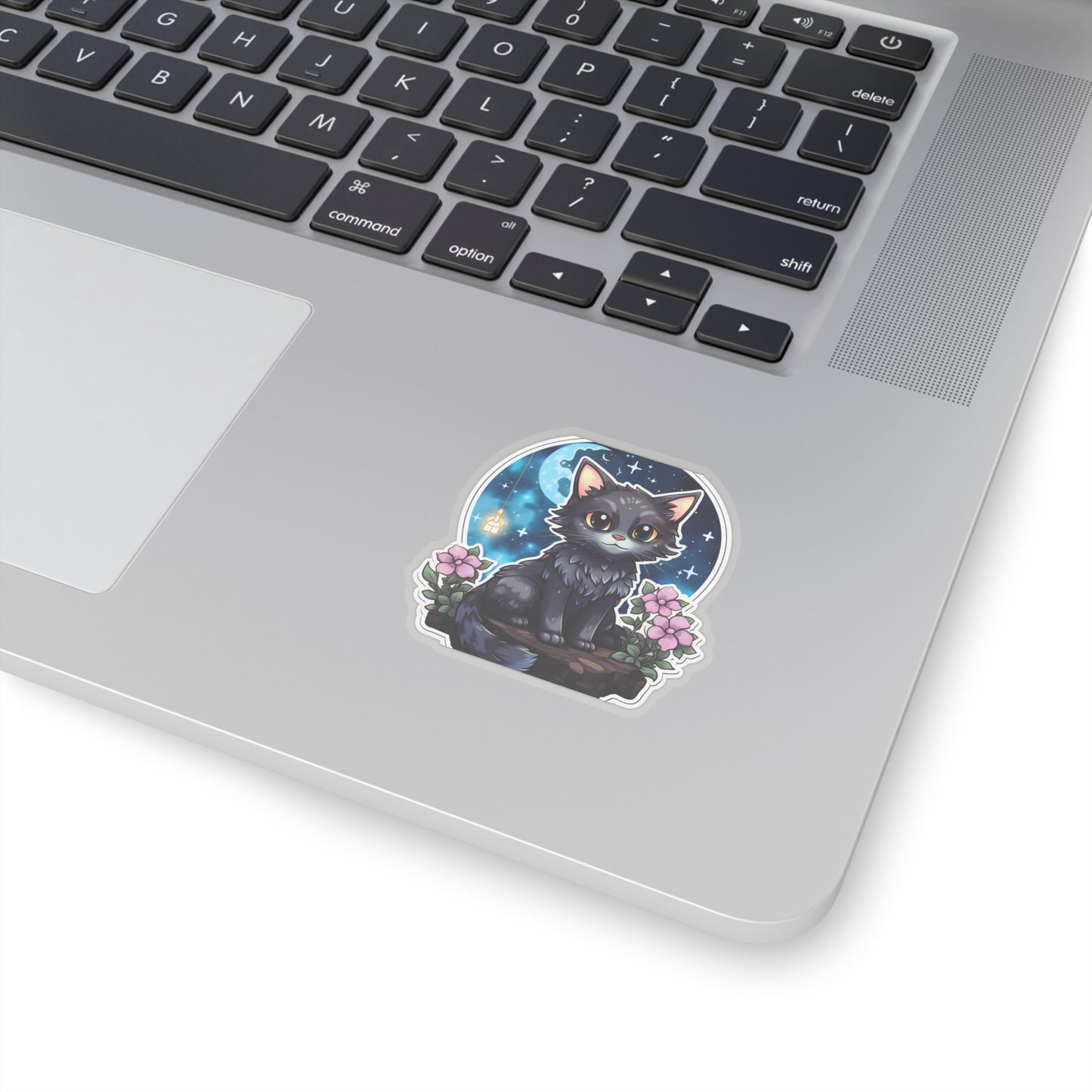 Lunar Kitty's Moonlit Garden Sticker